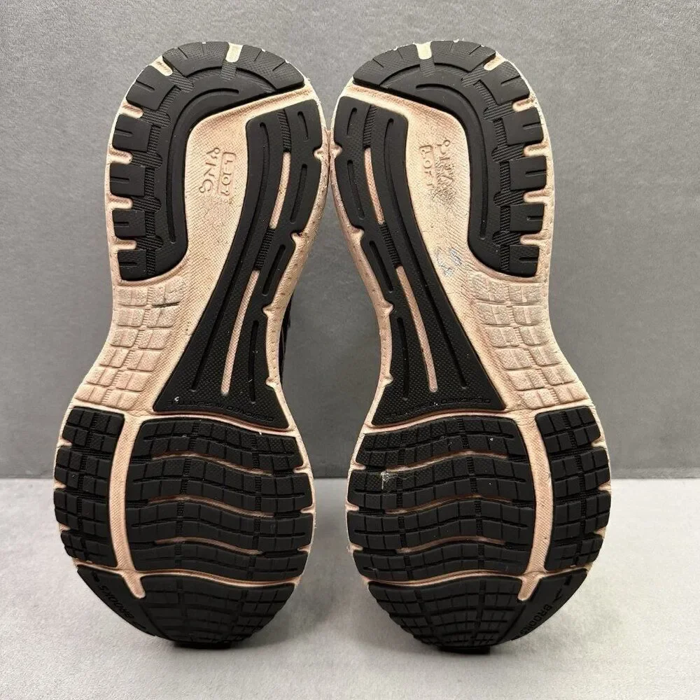 Brooks Glycerin 19 Womens Size 9 (B) Shoes Black/Pink‎ Athletic Running Sneakers